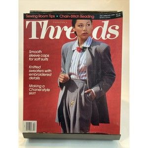 Taunton's Threads Magazine December 1992/ January 1993 #44 See Pics for Articles